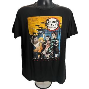 Demon Slayer Kimetsu no Yaiba Anime T-Shirt -Tanjiro, Nezuko, Zenitsu & Inosuke